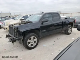 2018 Chevrolet Silverado 1500 LT with VIN 1GCVKREC6JZ348230, listed as a Copart auction lot 42356225 with 106,801 mi miles and Salvage Title. Bid and sale history available at carsss.com. Image 1.