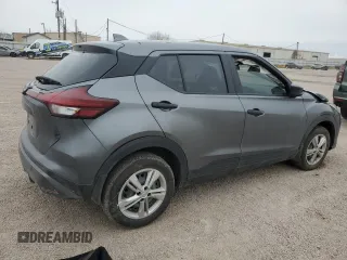 2024 Nissan Kicks S with VIN 3N1CP5BV2RL557526, listed as a Copart auction lot 46364855 with 19,523 mi miles and Clean Title. Bid and sale history available at DreamBid. Image 3.