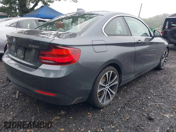 2020 BMW 2 Series 230i xDrive with VIN WBA2J3C02L7F14463, listed as a IAAI auction lot 42522821 with 37,224 mi miles and . Bid and sale history available at DreamBid. Image 4.