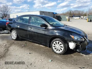 2019 Nissan Sentra SV with VIN 3N1AB7AP5KY438110, listed as a Copart auction lot 50462135 with 47,268 mi miles and Salvage Title. Bid and sale history available at carsss.com. Image 4.