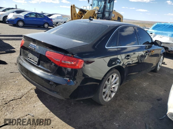 2013 Audi A4 Premium Plus with VIN WAUHFAFLXDA191934, listed as a Copart auction lot 78159544 with 151,335 mi miles and Clean Title. Bid and sale history available at carsss.com. Image 3.