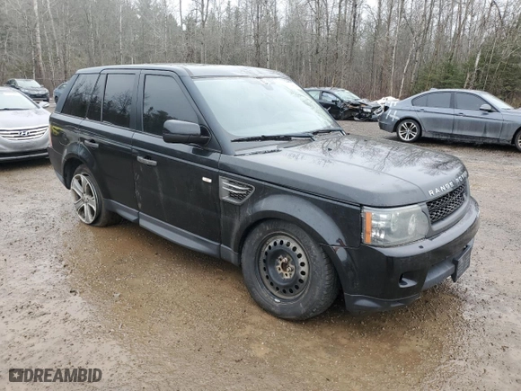 2010 Land Rover Range Rover Sport HSE with VIN SALSF2D41AA231235, listed as a Copart auction lot 83744984 with 0 mi miles and Salvage Title. Bid and sale history available at carsss.com. Image 4.