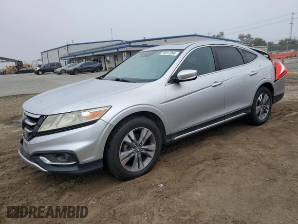 2014 Honda Crosstour EX-L with VIN 5J6TF1H59EL002217, listed as a Copart auction lot 74317264 with 106,775 mi miles and Salvage Title. Bid and sale history available at carsss.com. Image 1.
