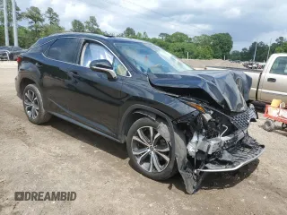 2022 Lexus RX 350 with VIN 2T2HZMAAXNC243010, listed as a Copart auction lot 54106445 with 55,605 mi miles and Salvage Title. Bid and sale history available at DreamBid. Image 4.