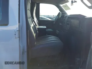 2019 Chevrolet Express Cargo Van with VIN 1GCWGAFPXK1164773, listed as a IAAI auction lot 41984554 with 87,916 mi miles. Bid and sale history available at carsss.com. Image 5.