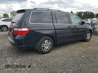 2007 Honda Odyssey EX-L with VIN 5FNRL38687B120973, listed as a Copart auction lot 54765445 with 0 mi miles and Salvage Title. Bid and sale history available at carsss.com. Image 3.