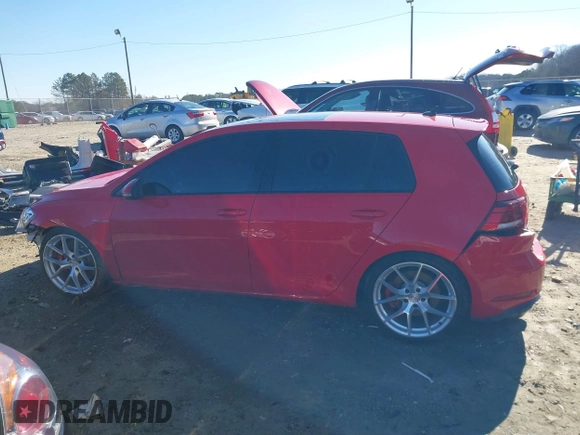 2020 Volkswagen Golf GTI S with VIN 3VW6T7AU1LM003208, listed as a IAAI auction lot 41207939 with 17,765 mi miles. Bid and sale history available at carsss.com. Image 15.