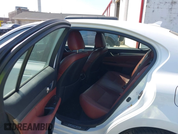 2014 Lexus GS 350 with VIN JTHCE1BL4E5023639, listed as a IAAI auction lot 42552751 with 174,317 mi miles and . Bid and sale history available at DreamBid. Image 8.