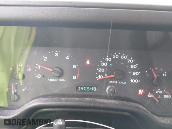 2005 Jeep Wrangler SE with VIN 1J4FA29S95P363770, listed as a IAAI auction lot 41362056 with 140,540 mi miles. Bid and sale history available at carsss.com. Image 7.