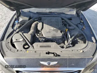 2018 Genesis G80 3.8L z VIN KMHGN4JE1JU226622, wystawiony jako Copart lot #54311945 z przebiegiem 52 742 mil mil oraz Szkody całkowita. Historia ofert i sprzedaży dostępna na DreamBid. Obrazek 11.