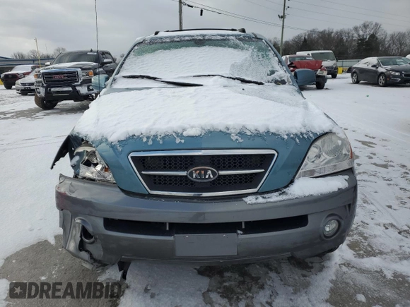 2003 Kia Sorento LX with VIN KNDJC733135076683, listed as a Copart auction lot 45785365 with 0 mi miles and Salvage Title. Bid and sale history available at carsss.com. Image 5.