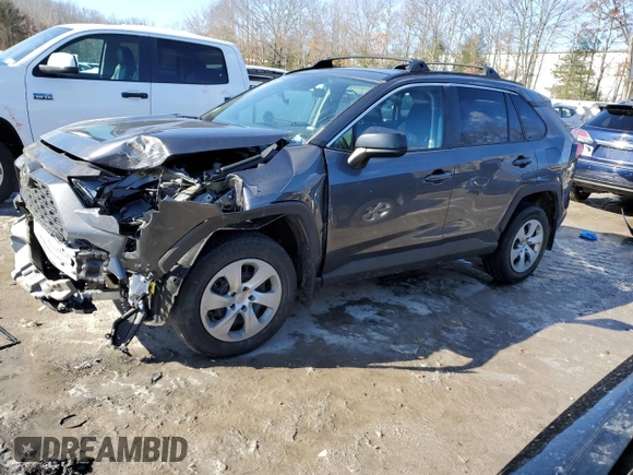 2021 Toyota RAV4 LE with VIN 2T3F1RFV3MW146912, listed as a Copart auction lot 45193955 with 40,035 mi miles and Salvage Title. Bid and sale history available at carsss.com. Image 1.