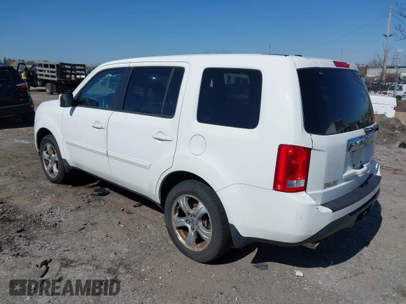 2012 Honda Pilot EX-L with VIN 5FNYF4H5XCB057255, listed as a IAAI auction lot 42001389 with 187,200 mi miles and . Bid and sale history available at DreamBid. Image 3.