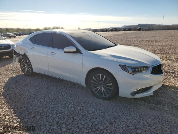 2018 Acura TLX w/Advance Pkg with VIN 19UUB2F7XJA003691, listed as a Copart auction lot 41825895 with 82,066 mi miles and Salvage Title. Bid and sale history available at carsss.com. Image 4.