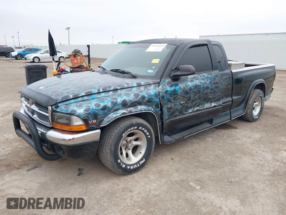 1998 Dodge Dakota SLT with VIN 1B7GL22Y5WS505002, listed as a IAAI auction lot 41544913 with 205,481 mi miles and . Bid and sale history available at DreamBid. Image 2.