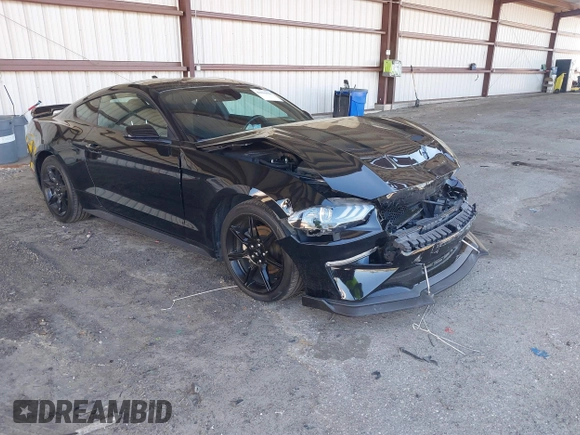 2020 Ford Mustang EcoBoost with VIN 1FA6P8TH4L5157985, listed as a IAAI auction lot 41836656 with 80,343 mi miles. Bid and sale history available at carsss.com. Image 1.