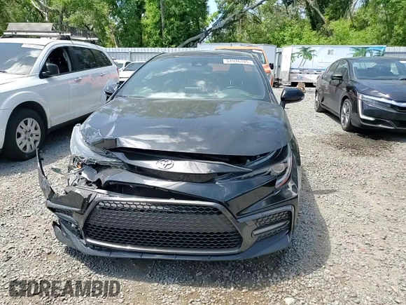2020 Toyota Corolla SE with VIN JTDS4RCE8LJ039636, listed as a Copart auction lot 51976705 with 89,468 mi miles and Non Repairable. Bid and sale history available at carsss.com. Image 11.