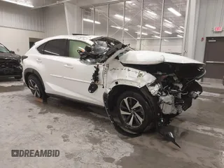 2019 Lexus NX 300 z VIN JTJBARBZ0K2180378, wystawiony jako IAAI lot #40856560 z przebiegiem Nie podano mil oraz . Historia ofert i sprzedaży dostępna na DreamBid. Obrazek 1.