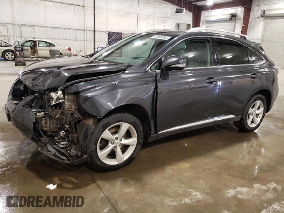 2010 Lexus RX 350 with VIN 2T2BK1BA6AC014468, listed as a Copart auction lot 53613645 with 188,880 mi miles and Salvage Title. Bid and sale history available at carsss.com. Image 1.