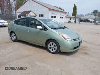 2008 Toyota Prius with VIN JTDKB20U087738255, listed as a IAAI auction lot 42091303 with 233,000 mi miles. Bid and sale history available at carsss.com. Image 1.