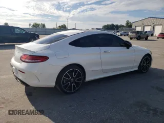 2023 Mercedes-Benz C 300 with VIN W1KWJ8DB2PG121153, listed as a Copart auction lot 63962614 with 15,194 mi miles and Salvage Title. Bid and sale history available at DreamBid. Image 3.