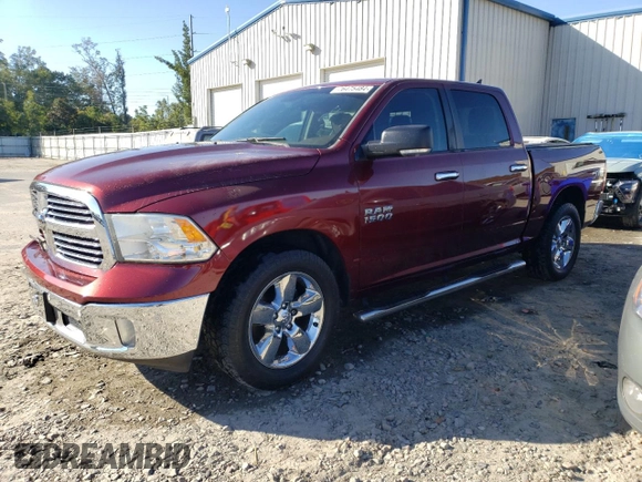 2016 Ram 1500 Big Horn with VIN 1C6RR6LG8GS327258, listed as a Copart auction lot 76475484 with 196,787 mi miles and Salvage Title. Bid and sale history available at carsss.com. Image 1.