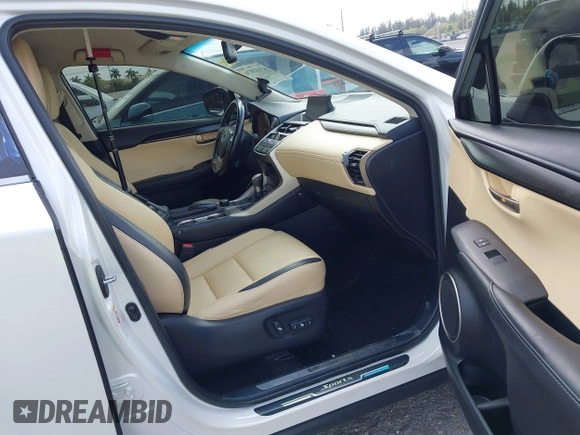 2015 Lexus NX 200t with VIN JTJYARBZ1F2018047, listed as a IAAI auction lot 41633876 with 154,396 mi miles. Bid and sale history available at carsss.com. Image 5.
