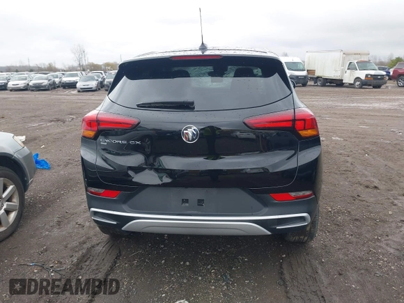 2023 Buick Encore GX Preferred with VIN KL4MMCSL8PB060549, listed as a IAAI auction lot 40828062 with 19,477 mi miles and . Bid and sale history available at DreamBid. Image 16.