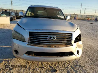 2012 Infiniti QX56 7-passenger with VIN JN8AZ2NF7C9517531, listed as a Copart auction lot 73557584 with 173,997 mi miles and Salvage Title. Bid and sale history available at carsss.com. Image 5.