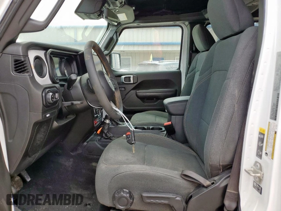 2024 Jeep Gladiator Sport S z VIN 1C6HJTAG2RL113030, wystawiony jako Copart lot #59023085 z przebiegiem Nie podano mil oraz Nie do naprawy • Non repairable. Historia ofert i sprzedaży dostępna na DreamBid. Obrazek 7.
