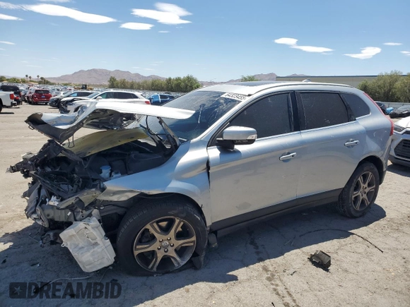 2013 Volvo XC60 T6 with VIN YV4902DZ2D2370112, listed as a Copart auction lot 64323455 with 118,714 mi miles and Salvage title. Bid and sale history available at DreamBid. Image 1.