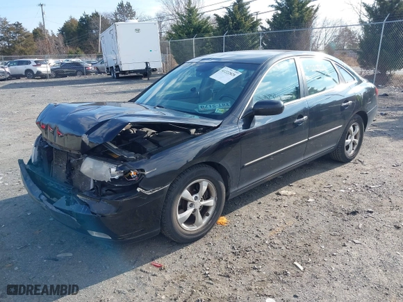 2007 Hyundai Azera GLS with VIN KMHFC46D27A222526, listed as a IAAI auction lot 41222828 with 178,845 mi miles. Bid and sale history available at carsss.com. Image 17.