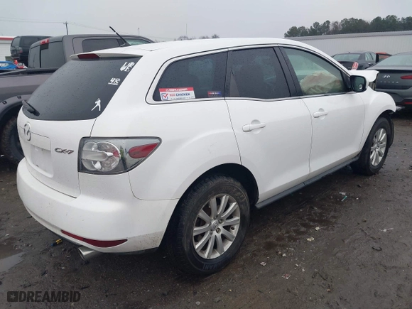 2010 Mazda CX-7 SV with VIN JM3ER2W53A0347549, listed as a IAAI auction lot 41262021 with 205,061 mi miles. Bid and sale history available at carsss.com. Image 4.