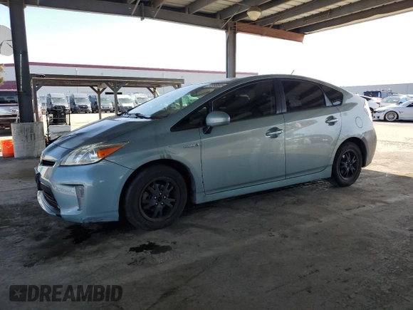 2012 Toyota Prius One with VIN JTDKN3DUXC1595723, listed as a Copart auction lot 51995805 with 230,361 mi miles and Clean Title. Bid and sale history available at DreamBid. Image 1.