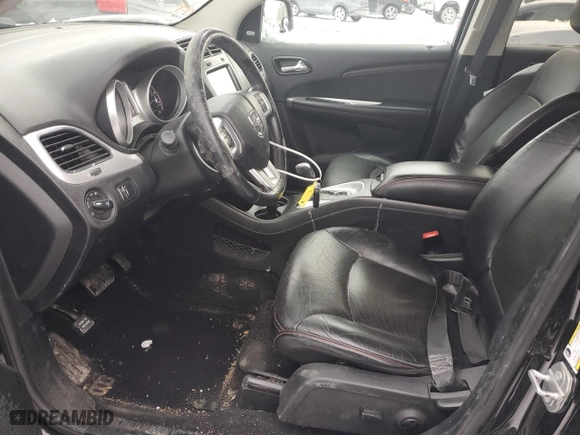 2016 Dodge Journey R/T with VIN 3C4PDCEG6GT241228, listed as a Copart auction lot 45486765 with 152,805 mi miles and Salvage Title. Bid and sale history available at carsss.com. Image 7.