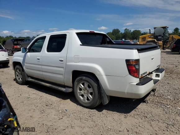 2006 Honda Ridgeline RTS with VIN 2HJYK16486H555131, listed as a Copart auction lot 69010114 with 123,861 mi miles and Salvage Title. Bid and sale history available at carsss.com. Image 2.