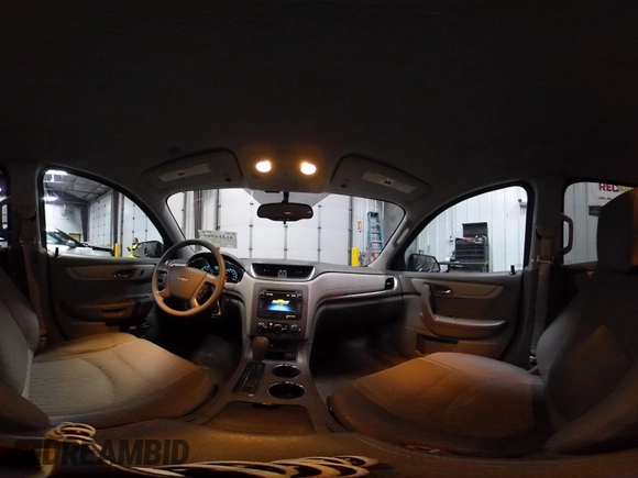 2013 Chevrolet Traverse LS with VIN 1GNKVFED2DJ239436, listed as a IAAI auction lot 41116589 with 120,161 mi miles and . Bid and sale history available at DreamBid. Image 18.