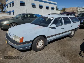 1987 Ford Taurus z VIN 1FABP57U1HG114897, wystawiony jako Copart lot #49650885 z przebiegiem 49 881 mil mil oraz Czysty tytuł • Clean title. Historia ofert i sprzedaży dostępna na DreamBid. Obrazek 1.