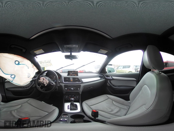 2017 Audi Q3 Premium z VIN WA1BCCFS4HR016424, wystawiony jako IAAI lot #41627278 z przebiegiem 60 028 mil mil oraz . Historia ofert i sprzedaży dostępna na DreamBid. Obrazek 18.