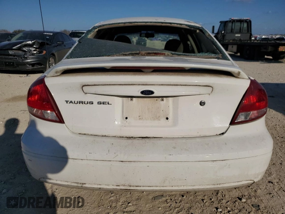 2007 Ford Taurus SEL with VIN 1FAFP56U97A177637, listed as a Copart auction lot 41812445 with 170,789 mi miles and Salvage Title. Bid and sale history available at DreamBid. Image 6.