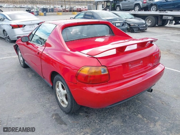 1995 Honda Civic del Sol Si with VIN JHMEH6164SS004899, listed as a IAAI auction lot 41598851 with 211,406 mi miles. Bid and sale history available at carsss.com. Image 3.
