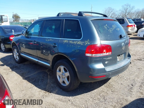 2005 Volkswagen Touareg 3.2L V6 with VIN WVGZG77L65D079228, listed as a IAAI auction lot 41832037 with Not Provided miles and . Bid and sale history available at DreamBid. Image 3.