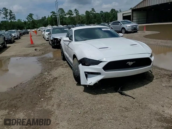 2018 Ford Mustang EcoBoost with VIN 1FA6P8TH4J5105611, listed as a Copart auction lot 61409065 with 93,811 mi miles and Salvage title. Bid and sale history available at DreamBid. Image 14.