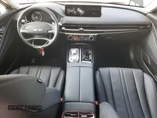 2024 Genesis G80 2.5T with VIN KMTGB4SC5RU240997, listed as a Copart auction lot 75527634 with 0 mi miles and Clean Title. Bid and sale history available at carsss.com. Image 8.