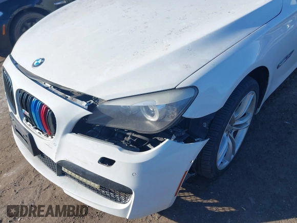 2012 BMW 7 Series 750Li xDrive with VIN WBAKC8C54CC437845, listed as a IAAI auction lot 41691478 with Not provided miles and . Bid and sale history available at DreamBid. Image 6.