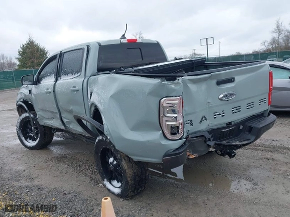 2021 Ford Ranger XL with VIN 1FTER4FH8MLD28724, listed as a IAAI auction lot 41736352 with 37,860 mi miles. Bid and sale history available at carsss.com. Image 3.