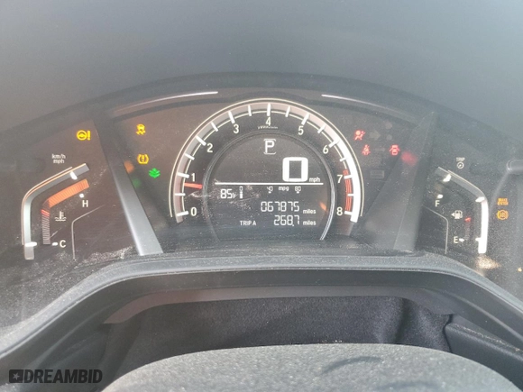 2018 Honda CR-V LX with VIN 2HKRW5H35JH420939, listed as a Copart auction lot 47260715 with 67,875 mi miles and Salvage Title. Bid and sale history available at carsss.com. Image 9.