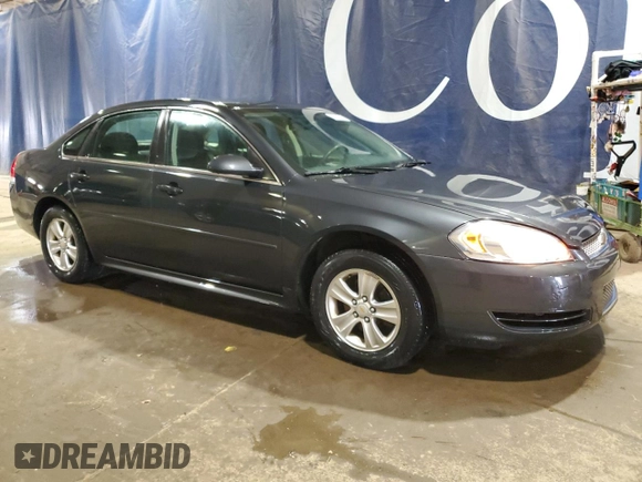 2014 Chevrolet Impala LS with VIN 2G1WA5E36E1158161, listed as a Copart auction lot 52774495 with 91,769 mi miles and Clean Title. Bid and sale history available at DreamBid. Image 4.
