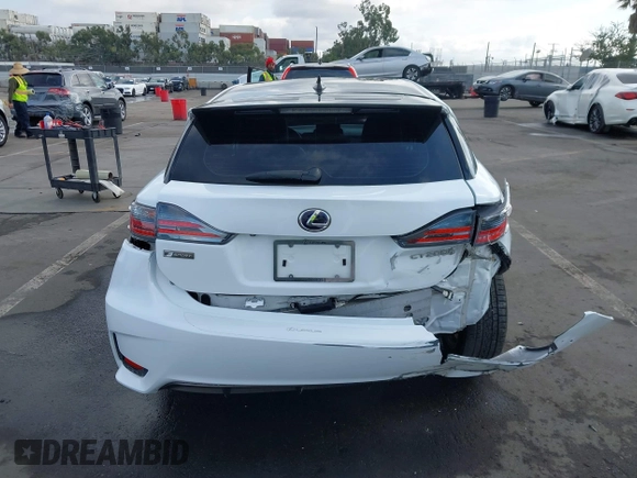 2016 Lexus CT 200h with VIN JTHKD5BH8G2267719, listed as a IAAI auction lot 41445010 with 73,287 mi miles and . Bid and sale history available at DreamBid. Image 17.