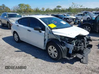2022 Nissan Versa S z VIN 3N1CN8DV4NL846812, wystawiony jako IAAI lot #41802614 z przebiegiem 30 624 mil mil oraz . Historia ofert i sprzedaży dostępna na DreamBid. Obrazek 1.